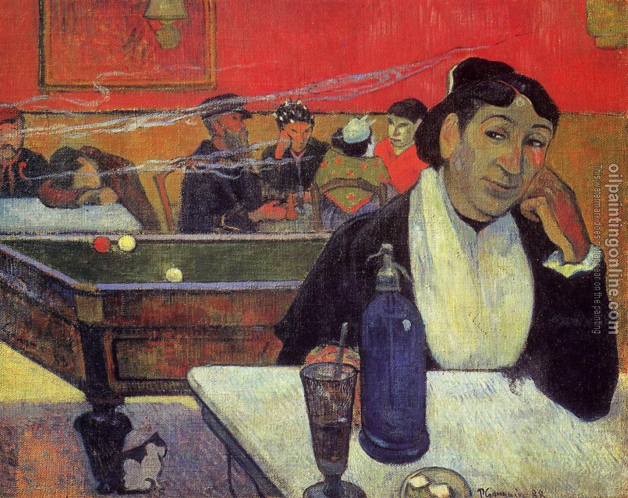 Gauguin, Paul - Night Cafe at Arles